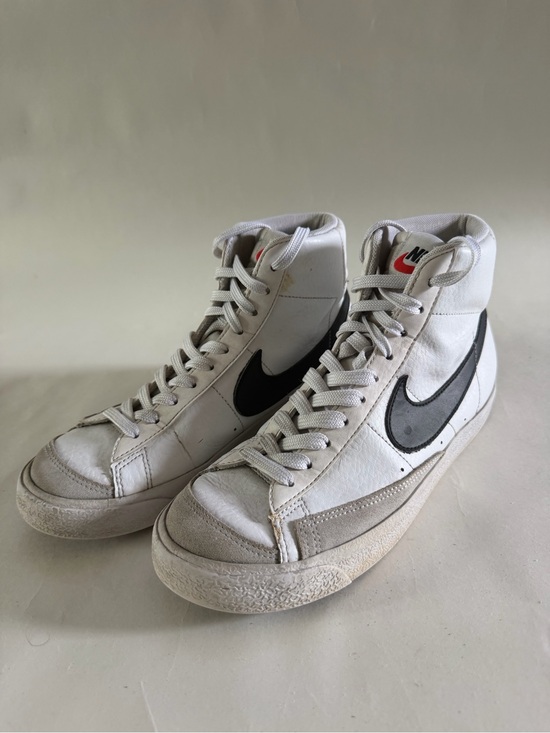 Nike Shoes - Nike White and Black High-Top Sneakers